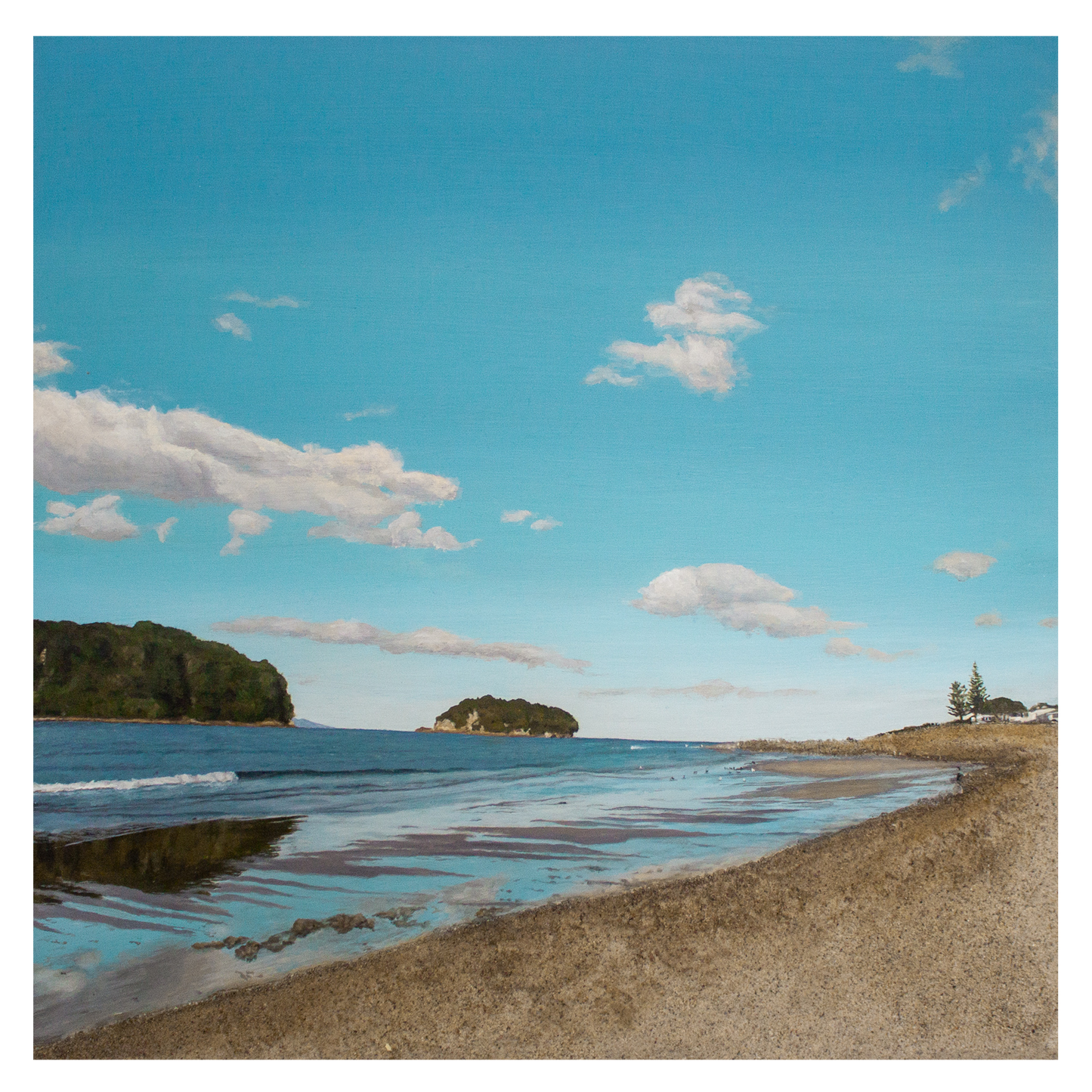 Whangamata Beach By Renata Nemeth